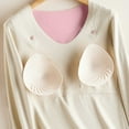 thumbnail image 5 of Neewe Women's Maternity Pregnant Top Solid Color Round Neck Long Sleeved Top To Be Worn As A Base During Pregnancy, 5 of 7