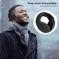 thumbnail image 3 of Cache-Oreilles Unisexes, Style Hiver derrière la Tête Cache-Oreilles Pliants pour Hommes Femmes, 3 of 8