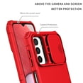 thumbnail image 4 of Jiahe Cover for Samsung Galaxy A13 5G,Slim Shockproof Kickstand Rugged with Slide Camera Lens Protection Dual Layer Protection Cover,Red, 4 of 8