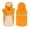 Orange, variant on Dog Raincoats for Large Dogs with Reflective Strip Hoodie,Rain Poncho Jacket for Dogs