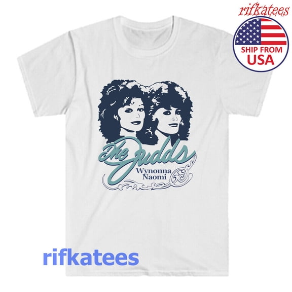 The Judds Wynonna Naomi Men's White T-Shirt Size S to 5XL