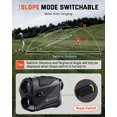 thumbnail image 4 of Telémetro de golf Bestsee de 1500 yardas con pendiente, recargable por USB-C, 4 of 9