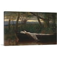 thumbnail image 1 of ARTCANVAS The Lady Of Shalott Canvas Art Print by Walter Crane - Size: 18" x 12" (1.50" Deep), 1 of 9