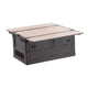 thumbnail image 4 of Caja de almacenamiento plegable para acampar, contenedor de almacenamiento portátil para dormitorios, casas rodantes y viajes Negro, 4 of 8