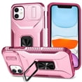 thumbnail image 1 of Funda para GANGXUN iPhone 11 - Soporte metálico, Función magnética, Rosa, 1 of 5