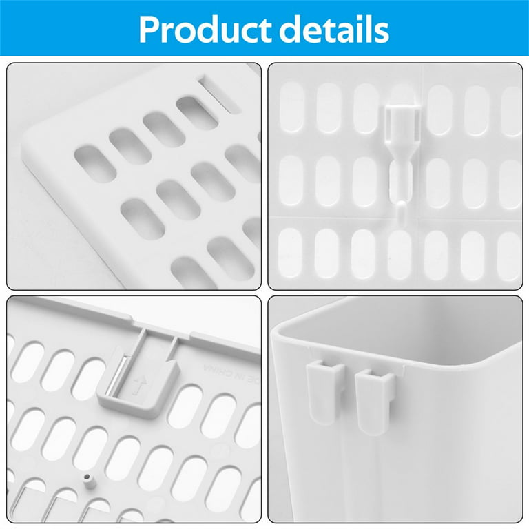 Plastic Floating Shelves Wall Mounted Storage Shelves for Kitchen, Bathroom  - China Plastic Holder and Plastic Storage Organizer price