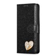 thumbnail image 2 of compatible iPhone 15 Pro Glitter Powder Love Leather Phone Case Cheap and fine, 2 of 4