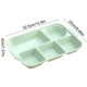 thumbnail image 3 of Yhmxh Utensilios de cocina Platos divididos, bandeja, vajilla para cenas, restaurantes, fiestas familiares y cocinas. Apto para microondas y lavavajillas. Muebles para cocina Accesorios de cocina, 3 of 6