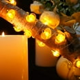thumbnail image 6 of Pumpkin String Lights 9.8ft 30 LEDs Halloween Lights Battery Powered with Remote Decorative Lights for Thanksgiving Autumn Party Indoor Fall Outdoor Halloween Decor, 6 of 6