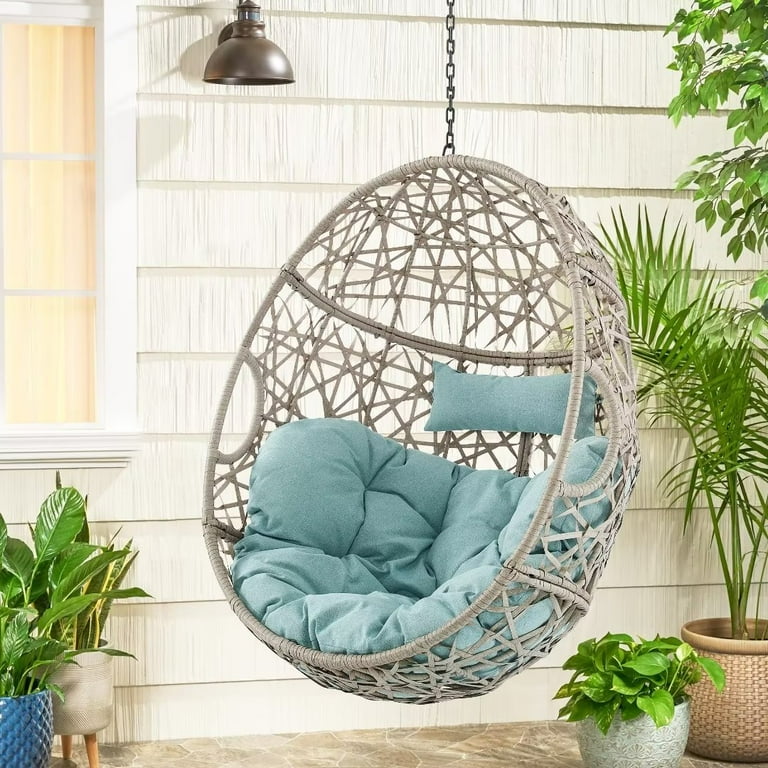 Ulax Furniture Egg Chair Hanging Swing Chair Outdoor Patio