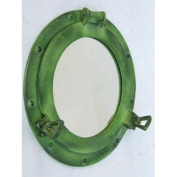 AL4870G - Porthole Mirror Aluminum, 11"