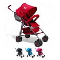 thumbnail image 1 of Carriola de bastón The Baby Shop compacta,frenos,arnés,8 llantas Rojo, 1 of 6