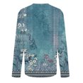 thumbnail image 6 of MEICHEN Spring Shirts for Women Long Sleeve Crewneck Going Out Pullover Tops Business Workout Shirts, 6 of 9