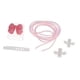thumbnail image 4 of Bonita funda protectora para cable de carga, 4 en 1, para mujer, accesorios para teléfono, datos rosa, 4 of 9
