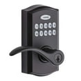 thumbnail image 1 of Smartcode Electronic Commercial Deadbolt - Matte Black, Keyless Entry + Keypad with Lever, 1 of 6