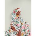 thumbnail image 6 of Coduop Toodler Kids Girls Sleeveless Flower Cow Print Tulle Princess Dress Baby Girl A-line Dress, 6 of 7