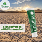 Rhinase Soothing Nasal Gel - 1 oz - Soothes and Moisturizes Dry Nasal Passages for Dry Noses