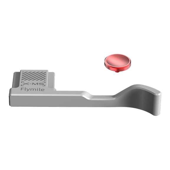 Thumb Grip for Fujifilm X-M5 Camera, Aluminum Alloy Metal Thumb Up Grip Thumb Rest Support Grip with Anti-Scratch Silicone Pad for Fujifilm X-M5