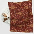 thumbnail image 6 of Yiaed Christmas Tree On A Red Background Print Dog Blankets-Cat Blanket Washable for Couch Protection,Puppy Blanket, Soft Plush Reversible Throw Furniture Protector-Small, 6 of 8