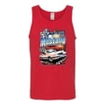thumbnail image 2 of Wild Bobby, Mustang Untamed American Spirit Ford Cars and Trucks Men Graphic Tank Top, Red, Large, 2 of 6