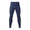 thumbnail image 4 of UAMVSH Men's Yoga Leggings Fashion Stretchy Gym Cycling Workout Sweatpants Comfy Slimming Fit High Waist Tight Athletic Pants(X-Large,Navy), 4 of 6