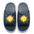 thumbnail image 2 of Unisex ISlide Denver Nuggets Centered Logo Splat Motive Slide Sandals, 2 of 3