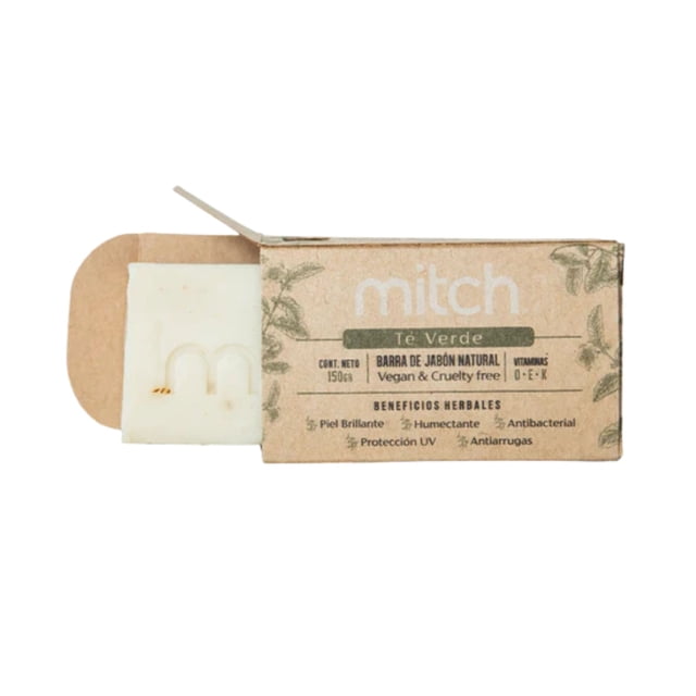 Jabon Corporal Te Verde 150 G Mitch Vegano Cruelty-free
