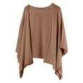 thumbnail image 2 of ZSQDM Cardigan Tops Women's Cardigan 3/4 Sleeve Open Front Casual Loose Cover Up Lightweight Shrug Draped Ruffles Knit Cardigan Womens Cardigan Sweater Vintage Mixed Checkered Pat Mens Sweater(Xxl), 2 of 4