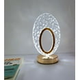 thumbnail image 3 of EONQY Crystal Led Touch Control Table Lamp, USB Rechargeable Atmosphere Bedside Lamp with 3 Levels Brightness for Bedroom Living Room Decor, 3 of 6