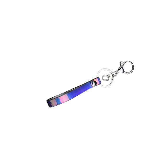 Guardurnaity Llavero de PVC de repuesto, decorativo, inodoro, bolso brillante, bolso de hombro, colgante para teléfono inteligente, regalo ornamental Accesorios de disfraces Negro Guardurnaity AP016675-02