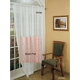 thumbnail image 2 of Cozy and Elegance - Crushed Jacquard Voile Window Curtain Panel 60x84" 1 Piece White or Blush Pink, 2 of 5