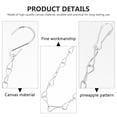 thumbnail image 2 of OULII 8Pcs Hanging Flowerpot Lifting Rope Decorative Chains Silver Iron For Indoor Garden, 2 of 8