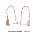 thumbnail image 2 of FRCOLOR Rustic Bead Garland Wood Bead Garland Rustic Hanging Wood Beads String Wood Craft, 2 of 8