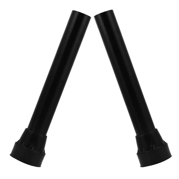 Healifty 2Pcs Weather Resistant Trampoline Legs with Rubber Pad and Steel Frame