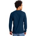 thumbnail image 2 of Hanes Men's Authentic Long Sleeve Pocket Tee, 2 of 5