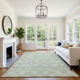 thumbnail image 7 of Addison Rugs Mayfield Premium Machine Washable Transitional Lattice Aloe Rectangle Rug, 8' x 10', 7 of 7