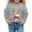 Grey, variant on Tanghaowl Kids Sweatshirts Print Girls Long Sleeve Crewneck Sweatshirt Casual Soft Pullover Top for Holiday Season Christmas Outfit Red 9-10 Years