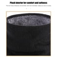 thumbnail image 2 of Cubrecuellos De Invierno Bicicleta Bufanda de doble capa cálida para invierno, cubierta para el cuello, color sólido para mujeres y hombres (negro) Tmvgtek Accesorios para bicicletas, 2 of 5