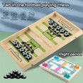 thumbnail image 3 of Juego De Mesa De Madera 2 En 1, Juego De Mesa, Juego De Mesa Que Rebota, Juguete Para Niños Y Adultos Yuarrent FN005517-00, 3 of 6