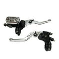 thumbnail image 5 of 1 Pair Metal Motorcycle Hydraulic Brake Master Cylinder Clutch Reservoir Levers, 5 of 5