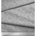 thumbnail image 2 of Soimoi Cotton Poplin Fabric Triangular Greek Key Geometric Fabric Prints By Yard 56 Inch Wide, 2 of 3