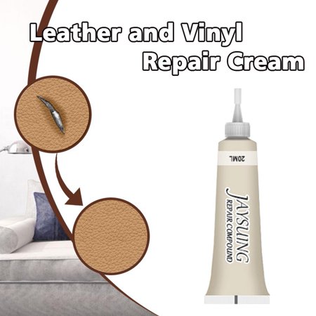 Leather Repair Filler Cream Kit Restores Car Seat Sofa Scratch Rip Scuffs Tool Yutnsbel