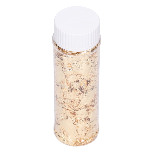 Hoja De Oro, Artesanías De Resina De Lámina De Uñas Doradas Exquisitas Para Diseño De Interiores Para Construcción Para Pintura