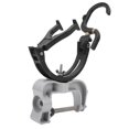 thumbnail image 1 of Eddwiin Soporte de caña de Pescar - Soporte de caña de Pescar Plegable Barco Marino Soporte de caña de Pescar Soporte de Metal Antideslizante 15x24cm, 1 of 5