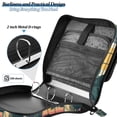 thumbnail image 4 of FORMRS Zipper Binder with Shoulder Strap 2-inch Ring 500 Sheet Capacity File Bag, Pink Sunset, 4 of 5