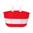 thumbnail image 1 of Cesta para niños, cesta para guardar bicicletas, cesta para manillar de bicicleta. Rojo, 1 of 9