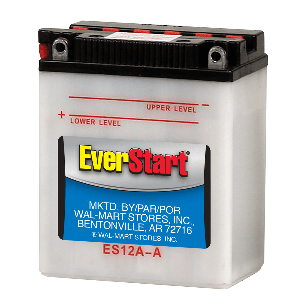 EverStart Lead Acid PowerSport Battery, Group Size ES12AA (12 Volt/165