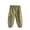 Army Green, variant on BELLZELY Toddler Boys Clothes Boys Casual Trousers Cargo Pants Fashion Solid Color Length Pants Elastic Cuffs Pants