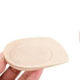 thumbnail image 2 of WASHWEPE 1 Pair Heel Support Cup Pads for Women Khaki Half Pad 9.6x3.7x0.4in, 2 of 8