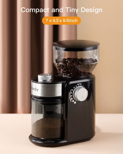 New Coffee Grinder Electric Automatic Burr Mill Espresso Bean Home Grinding  180W
